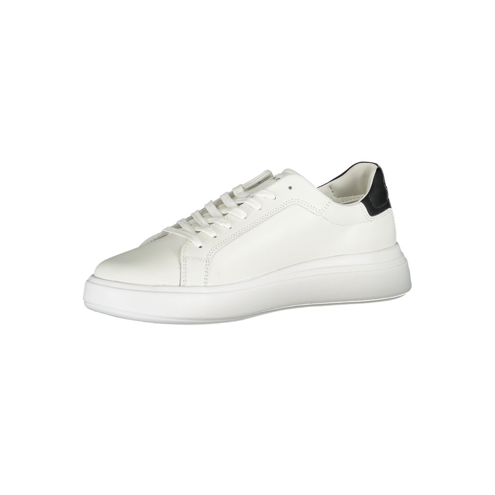 Calvin Klein Sleek White Sneakers with Contrast Accents $311.00 Calvin Klein Luzworld