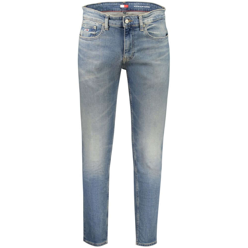 Tommy Hilfiger Blue Cotton Men Jeans $254.00 Tommy Hilfiger Luzworld