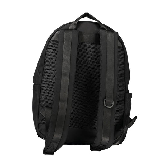 Tommy Hilfiger Black Polyester Backpack $255.00 Tommy Hilfiger Luzworld
