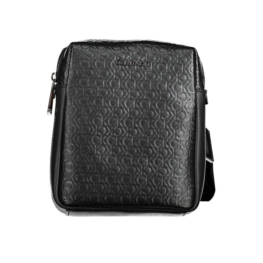 Calvin Klein Black Polyester Shoulder Bag $217.00 Calvin Klein Luzworld