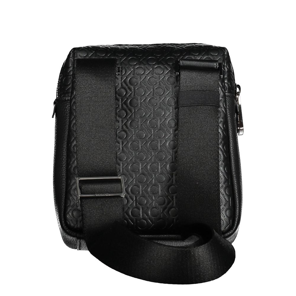 Calvin Klein Black Polyester Shoulder Bag $217.00 Calvin Klein Luzworld