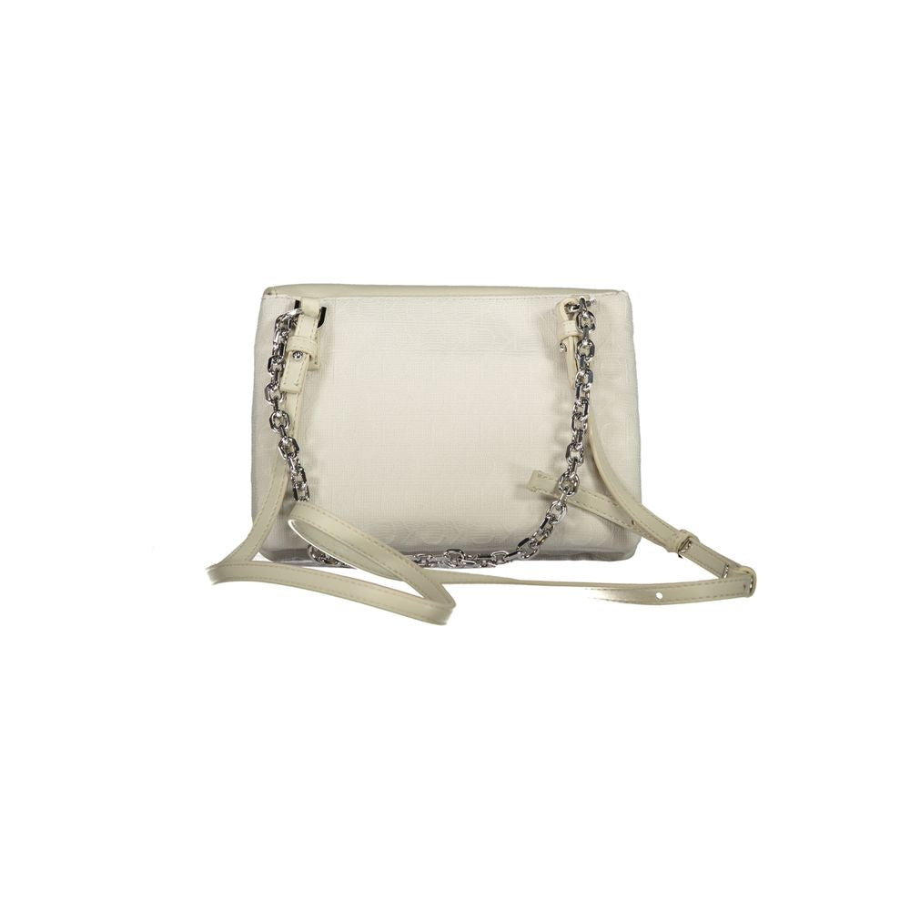 Calvin Klein Beige Polyester Handbag $248.00 Calvin Klein Luzworld