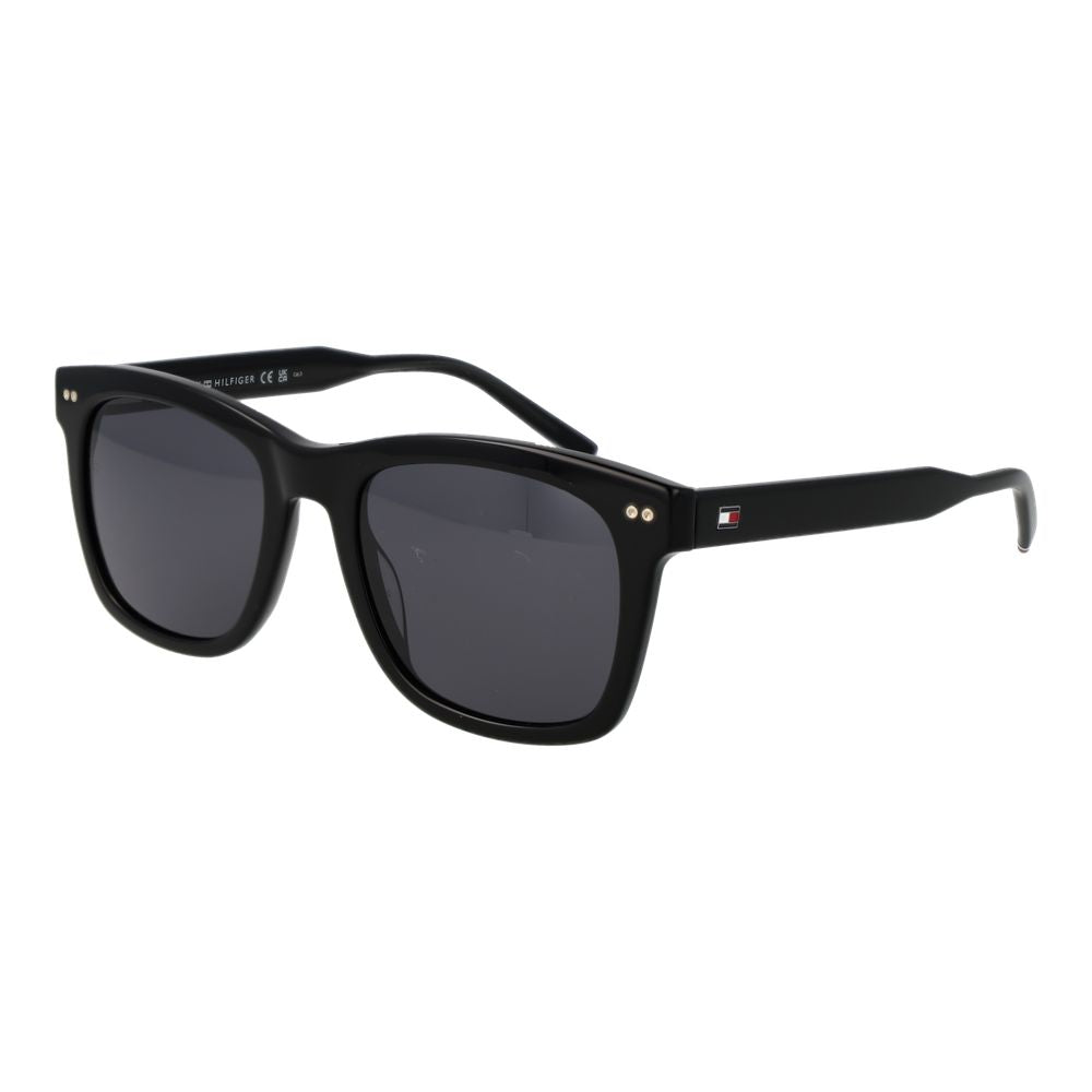 Tommy Hilfiger Black Men Sunglass $287.00 Tommy Hilfiger Luzworld
