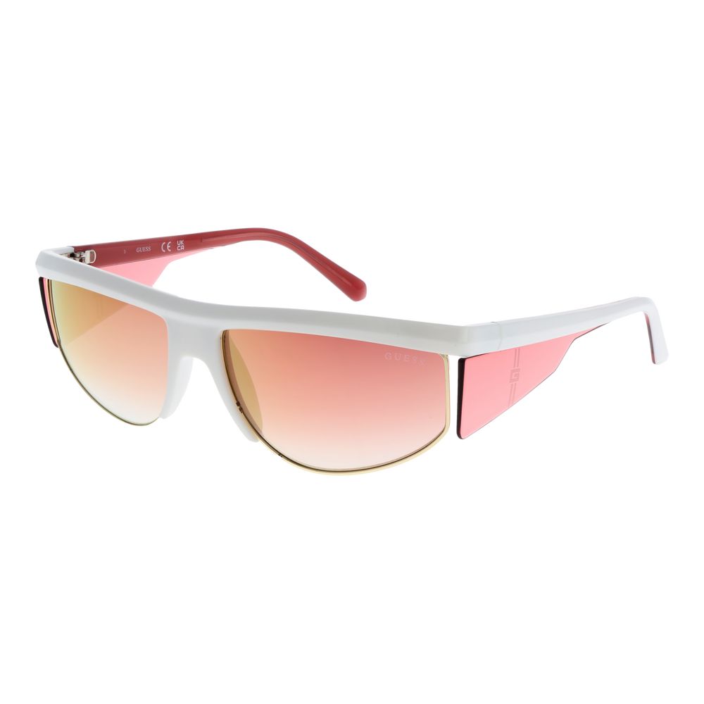 Guess White Men Sunglass $232.00 Guess Luzworld