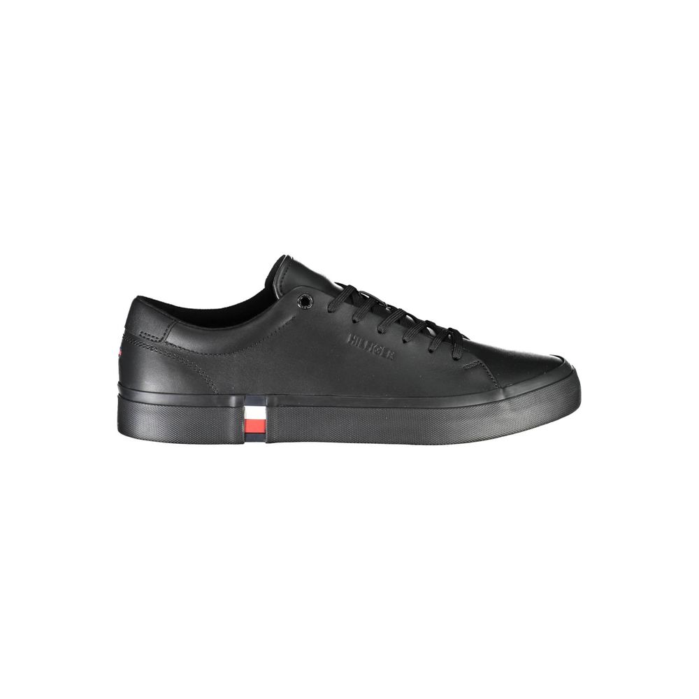 Tommy Hilfiger Black Polyester Sneaker $271.00 Tommy Hilfiger Luzworld