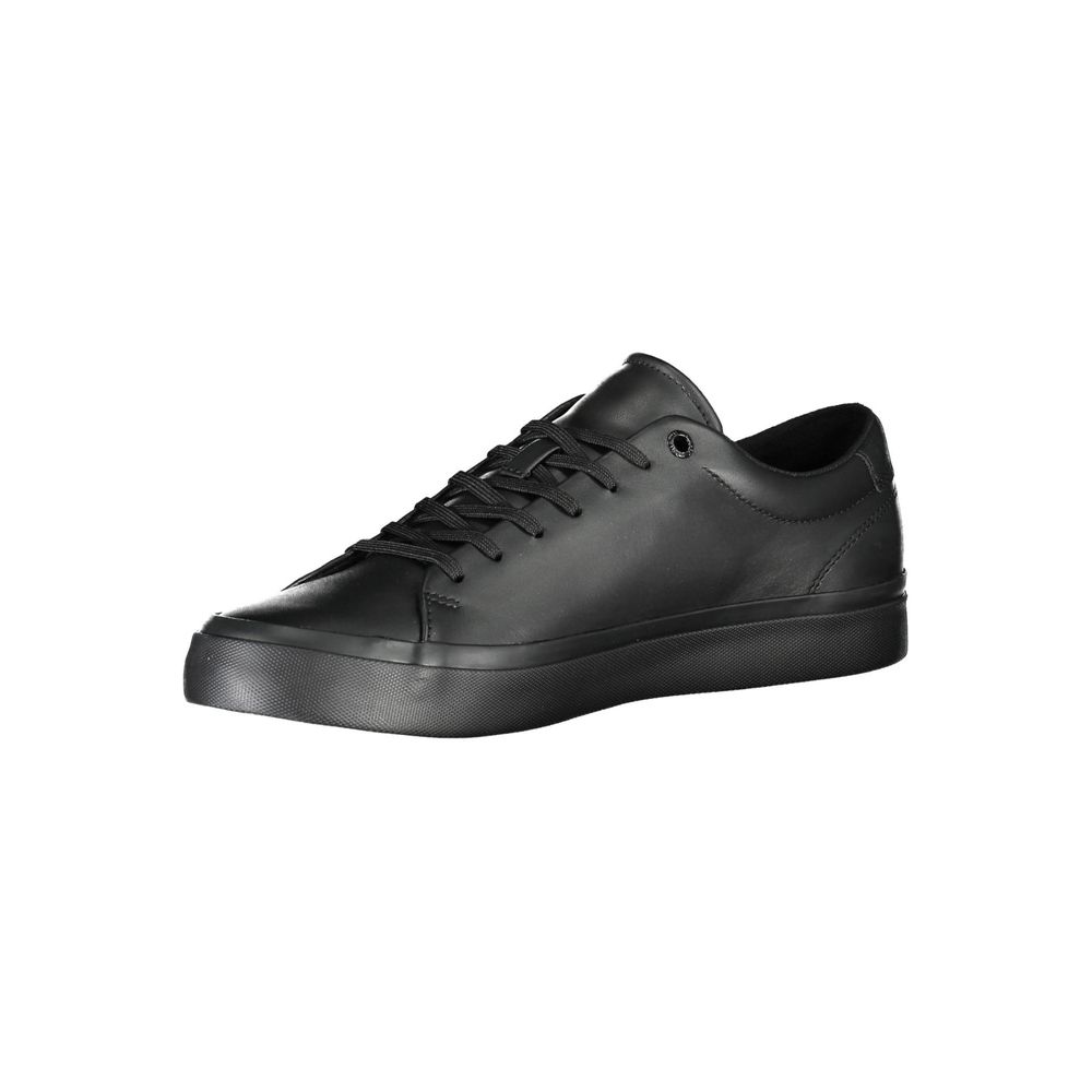 Tommy Hilfiger Black Polyester Sneaker $271.00 Tommy Hilfiger Luzworld