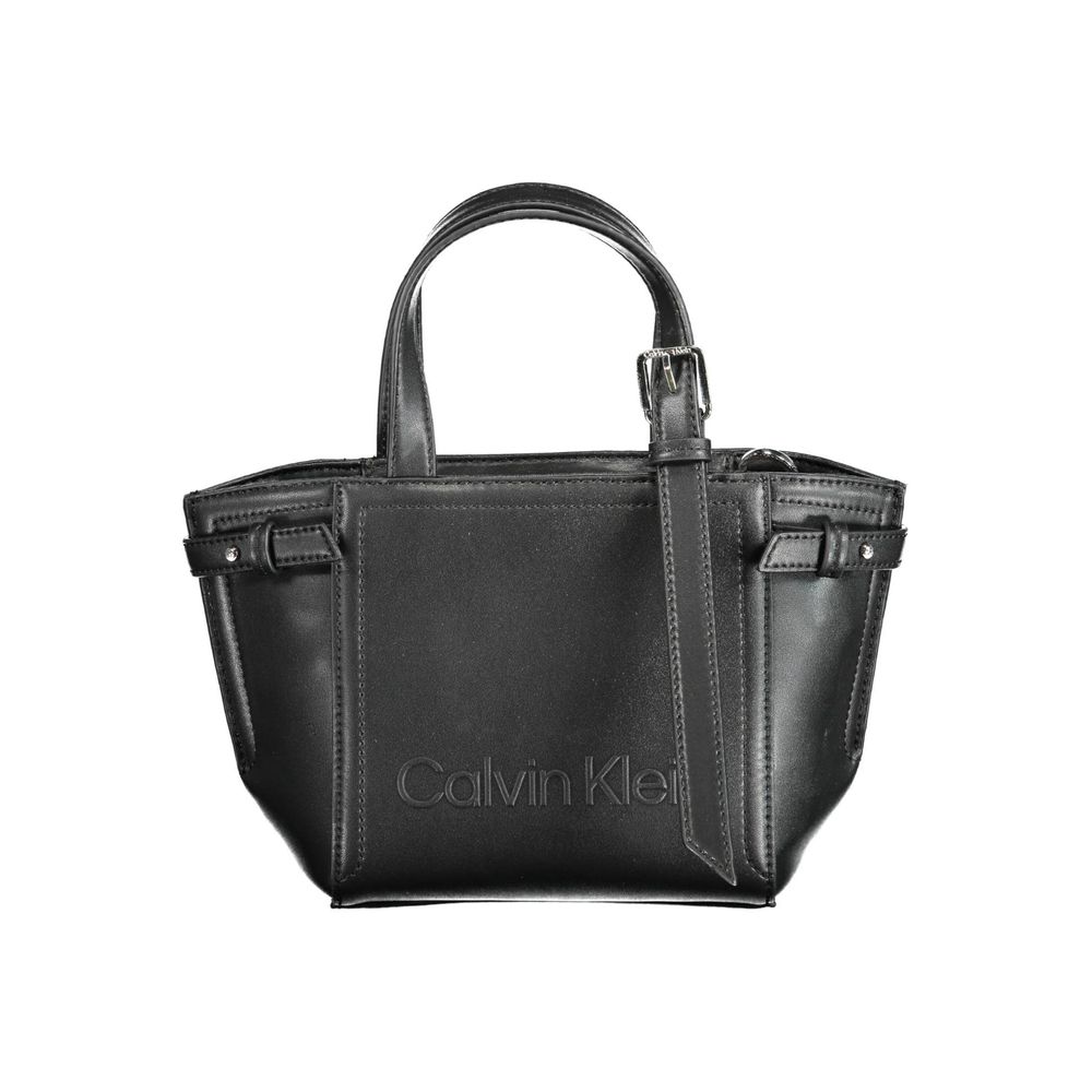 Calvin Klein Black Polyester Handbag $508.00 Calvin Klein Luzworld