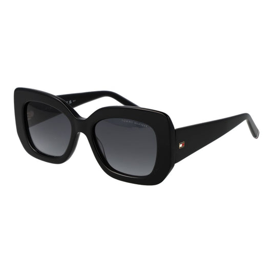 Tommy Hilfiger Black Women Sunglass $288.00 Tommy Hilfiger Luzworld