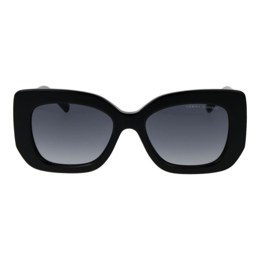 Tommy Hilfiger Black Women Sunglass $288.00 Tommy Hilfiger Luzworld