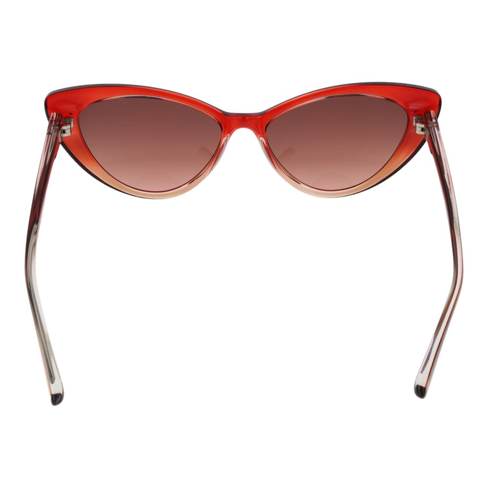 Guess Burgundy Women Sunglass $190.00 Guess Luzworld