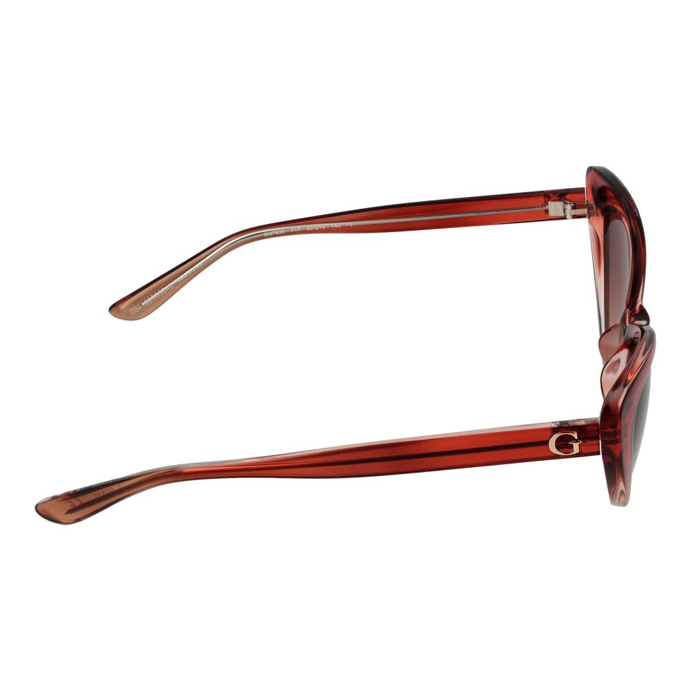 Guess Burgundy Women Sunglass $190.00 Guess Luzworld