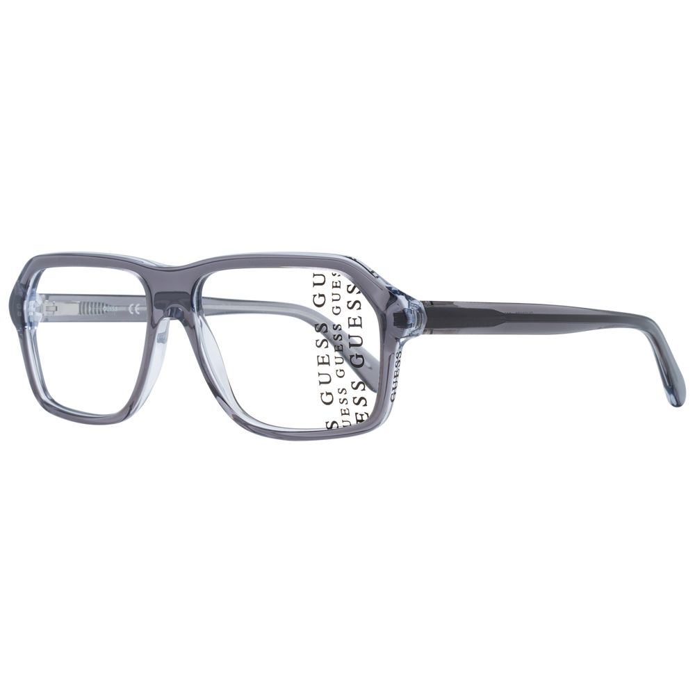 Guess Gray Men Glasses Frame $226.00 Guess Luzworld
