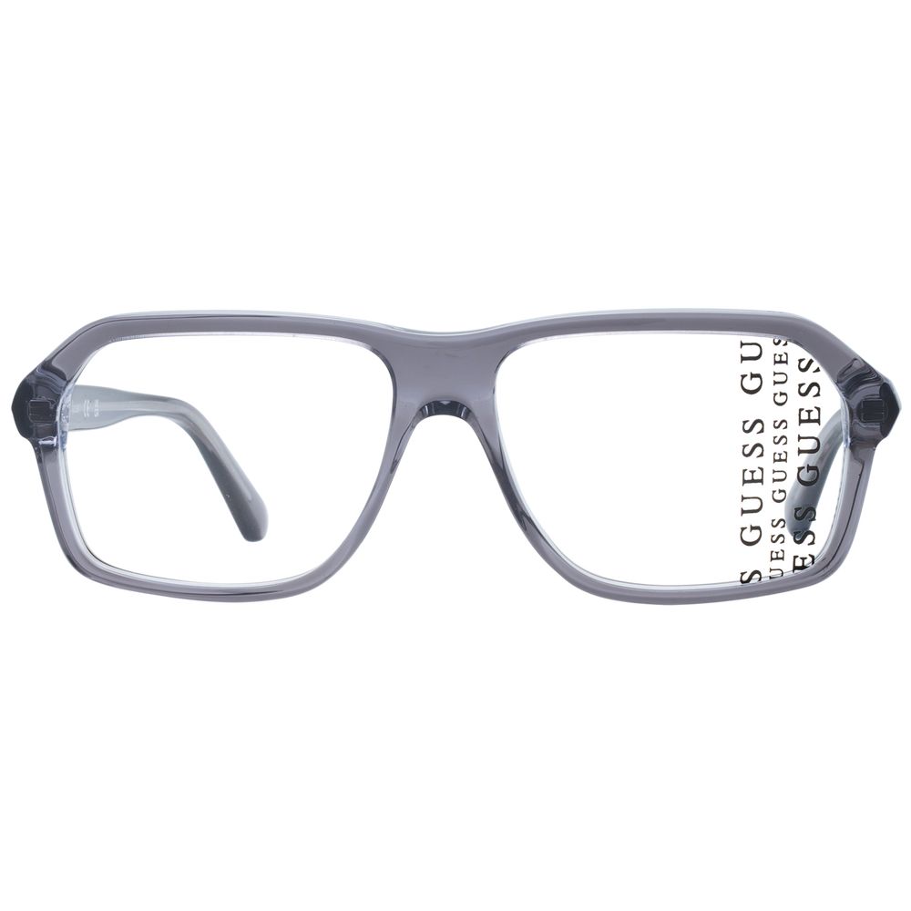 Guess Gray Men Glasses Frame $226.00 Guess Luzworld