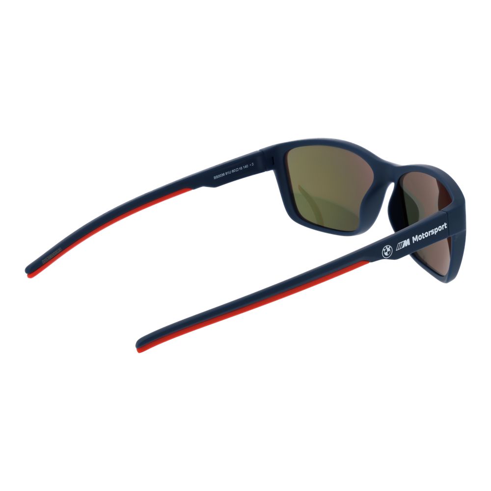 BMW Motorsport Blue Men Sunglass $186.00 BMW Motorsport Luzworld