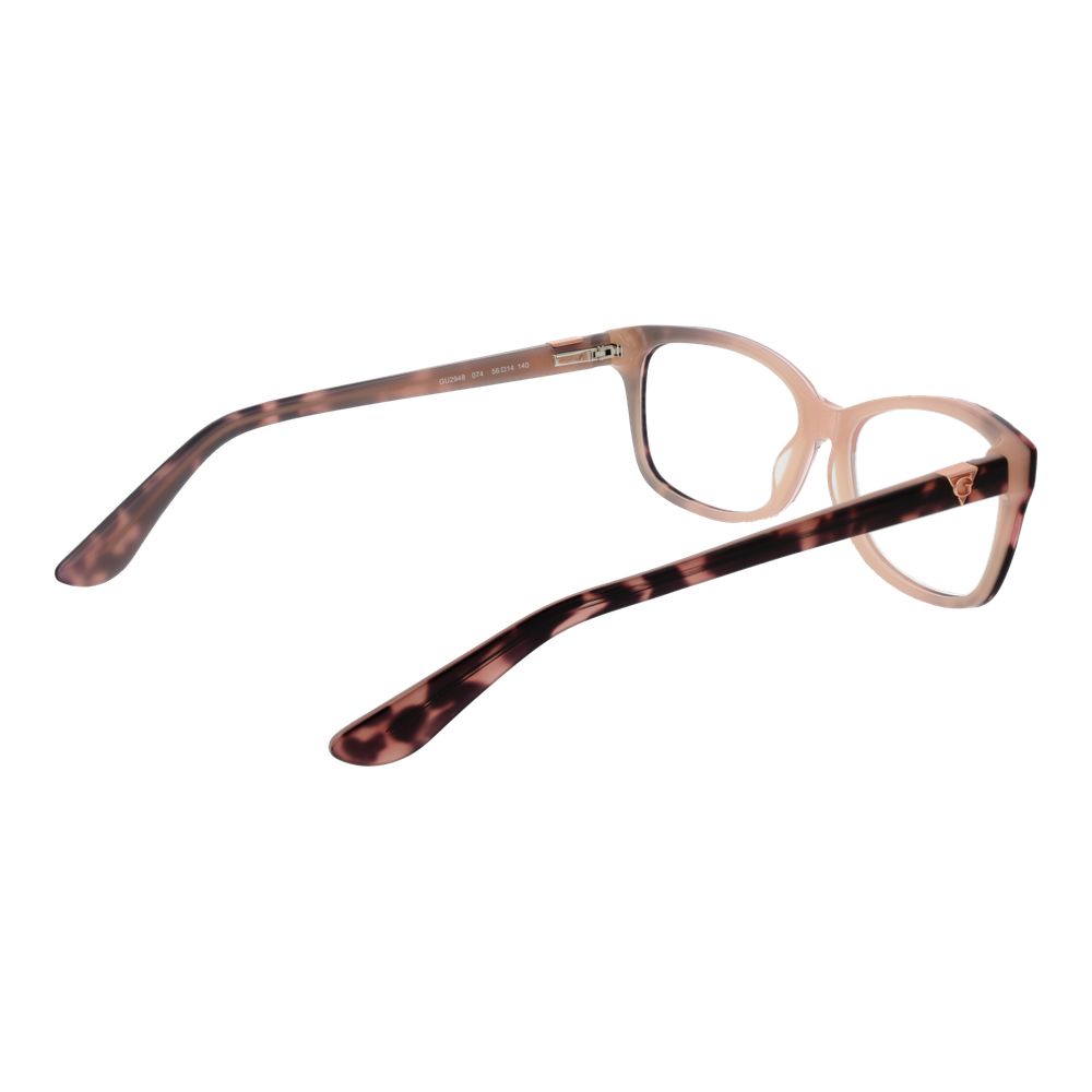 Guess Pink Women Glasses Frame $218.00 Guess Luzworld