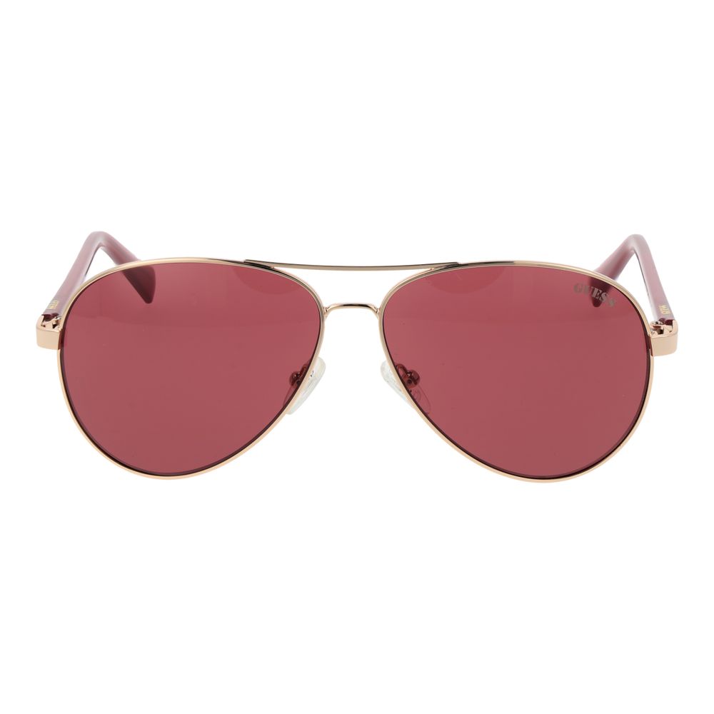 Guess Gold Unisex Sunglass $204.00 Guess Luzworld