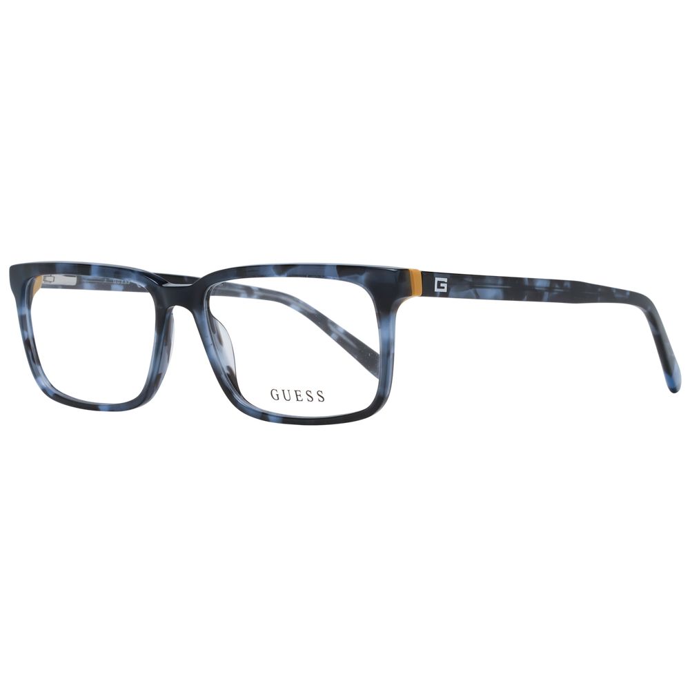 Guess Blue Men Glasses Frame $203.00 Guess Luzworld