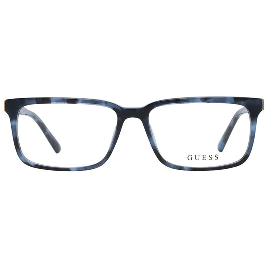 Guess Blue Men Glasses Frame $203.00 Guess Luzworld