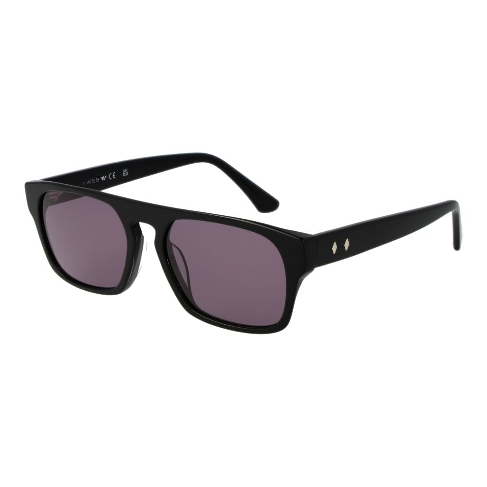Web Black Unisex Sunglass $447.00 Web Luzworld