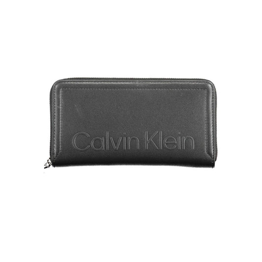 Calvin Klein Black Polyethylene Wallet $199.00 Calvin Klein Luzworld