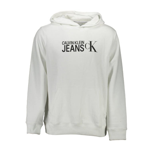 Calvin Klein White Cotton Men Sweater $227.00 Calvin Klein Luzworld
