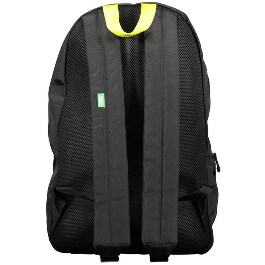 Tommy Hilfiger Black Polyester Backpack $220.00 Tommy Hilfiger Luzworld