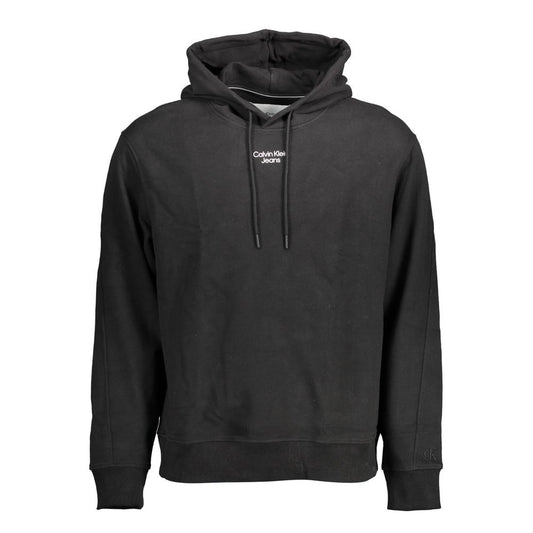 Calvin Klein Black Cotton Men Sweater $223.00 Calvin Klein Luzworld