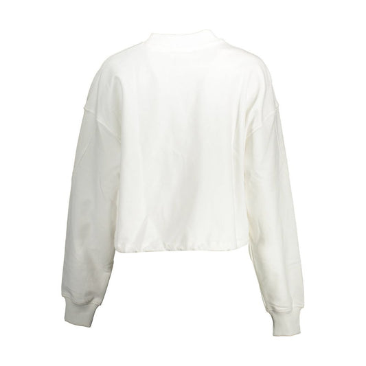 Calvin Klein White Cotton Women Sweater $208.00 Calvin Klein Luzworld