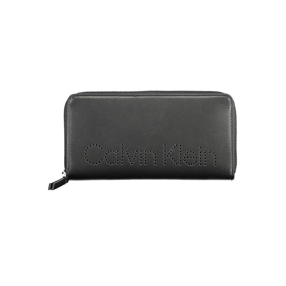 Calvin Klein Black Polyethylene Wallet $201.00 Calvin Klein Luzworld