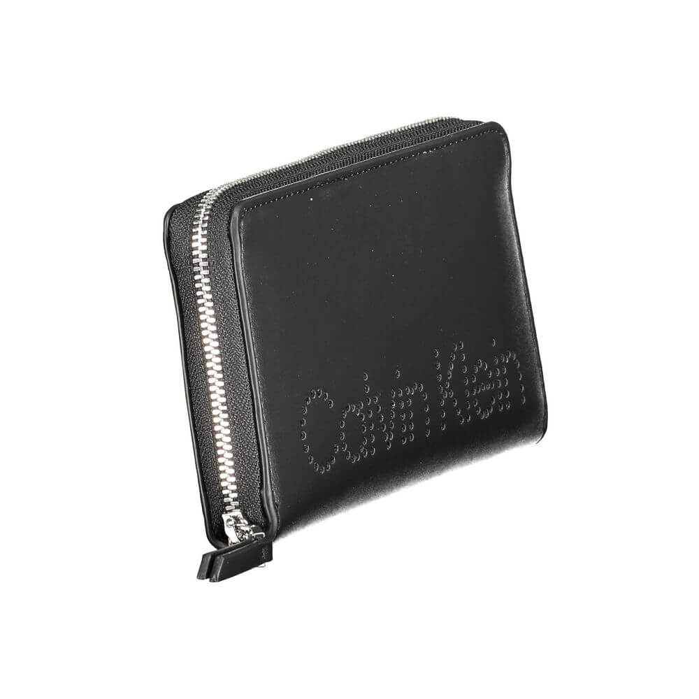 Calvin Klein Black Polyethylene Wallet $201.00 Calvin Klein Luzworld