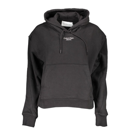 Calvin Klein Black Cotton Women Sweater $223.00 Calvin Klein Luzworld