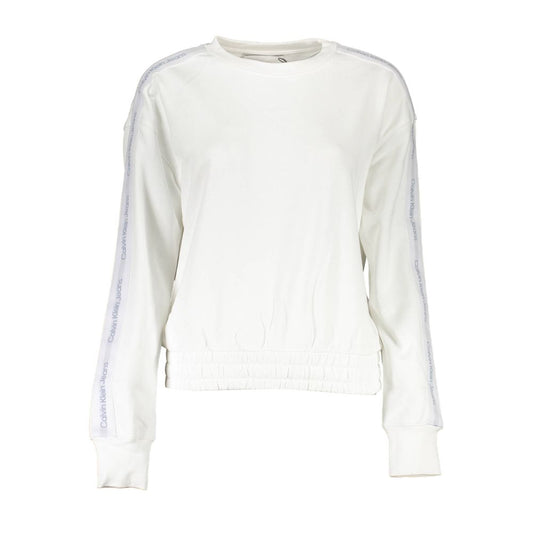 Calvin Klein White Cotton Women Sweater $222.00 Calvin Klein Luzworld