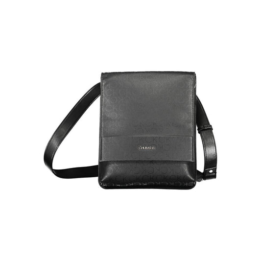 Calvin Klein Black Polyester Shoulder Bag $230.00 Calvin Klein Luzworld