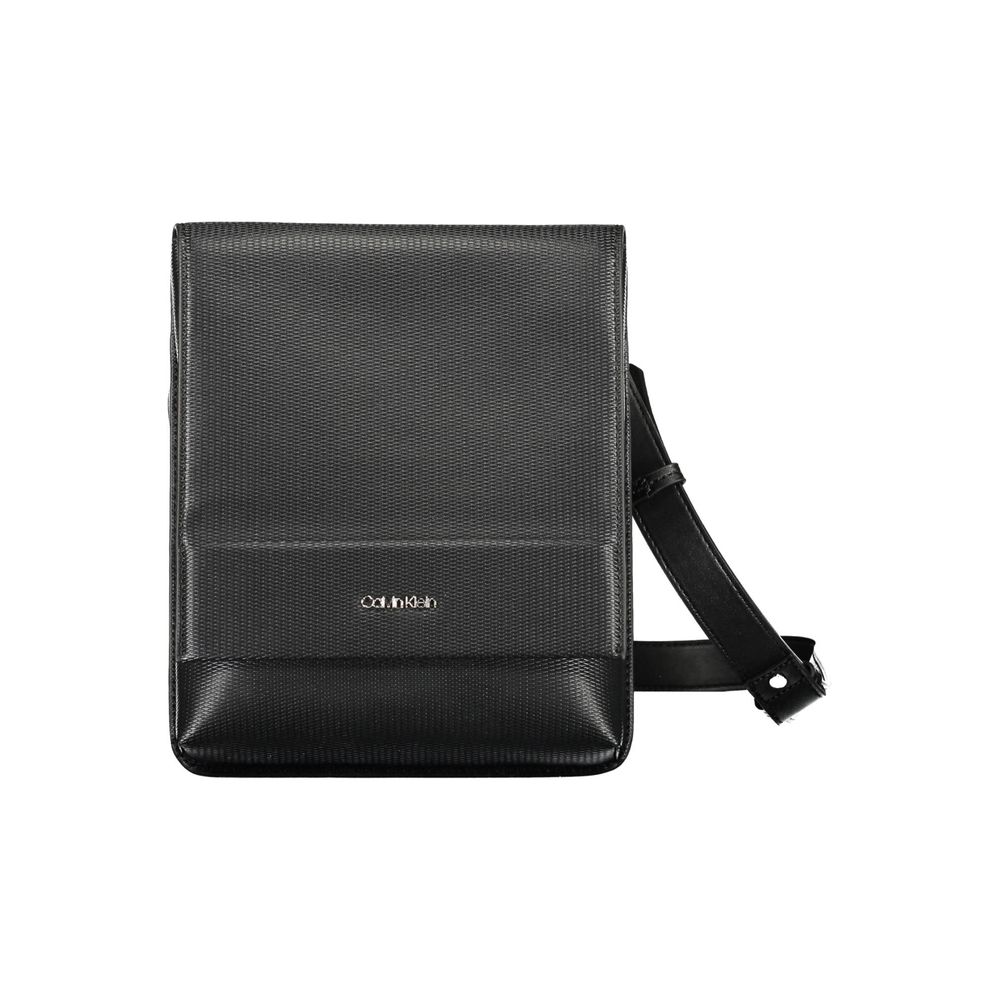 Calvin Klein Black Polyester Shoulder Bag $230.00 Calvin Klein Luzworld