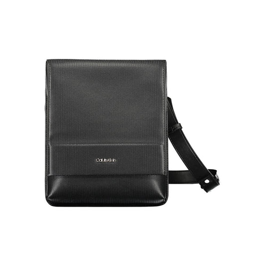 Calvin Klein Black Polyester Shoulder Bag $230.00 Calvin Klein Luzworld