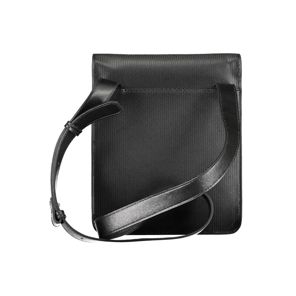 Calvin Klein Black Polyester Shoulder Bag $230.00 Calvin Klein Luzworld