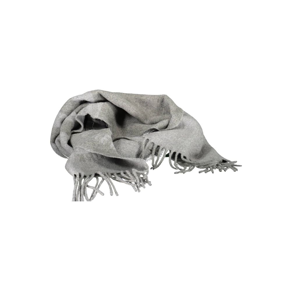 Ralph Lauren Gray Nylon Scarf $284.00 Ralph Lauren Luzworld
