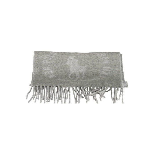Ralph Lauren Gray Nylon Scarf $284.00 Ralph Lauren Luzworld