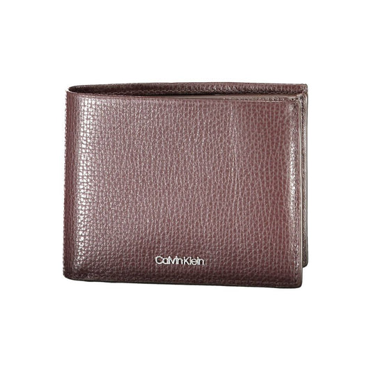 Calvin Klein Brown Leather Wallet $215.00 Calvin Klein Luzworld