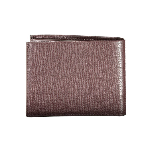 Calvin Klein Brown Leather Wallet $215.00 Calvin Klein Luzworld