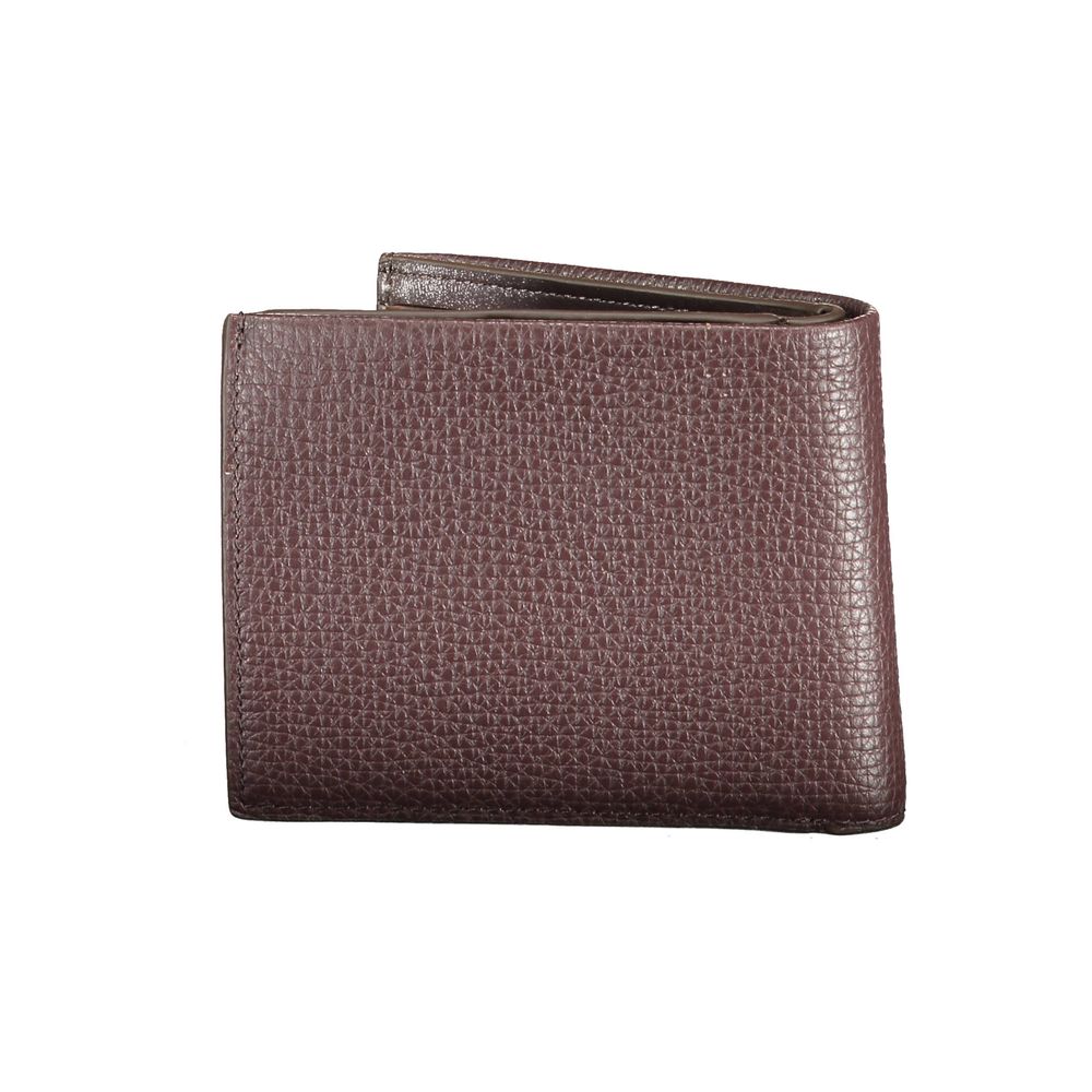 Calvin Klein Brown Leather Wallet $199.00 Calvin Klein Luzworld