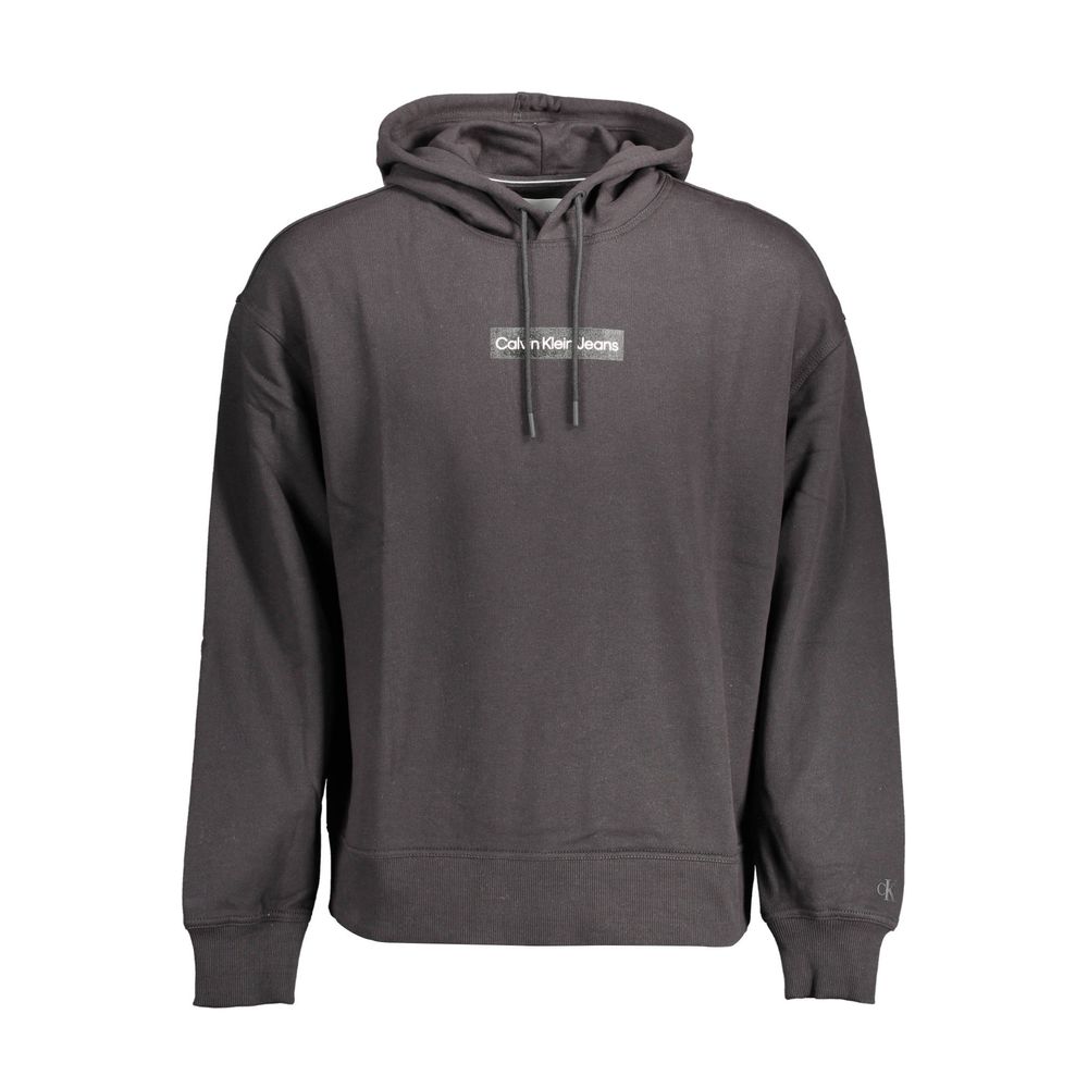 Calvin Klein Black Cotton Men Sweater $261.00 Calvin Klein Luzworld