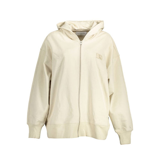 Calvin Klein Beige Cotton Women Sweater $275.00 Calvin Klein Luzworld
