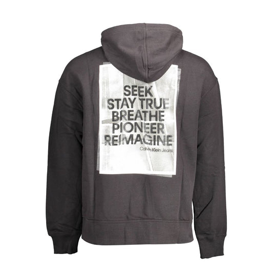 Calvin Klein Black Cotton Men Sweater $261.00 Calvin Klein Luzworld