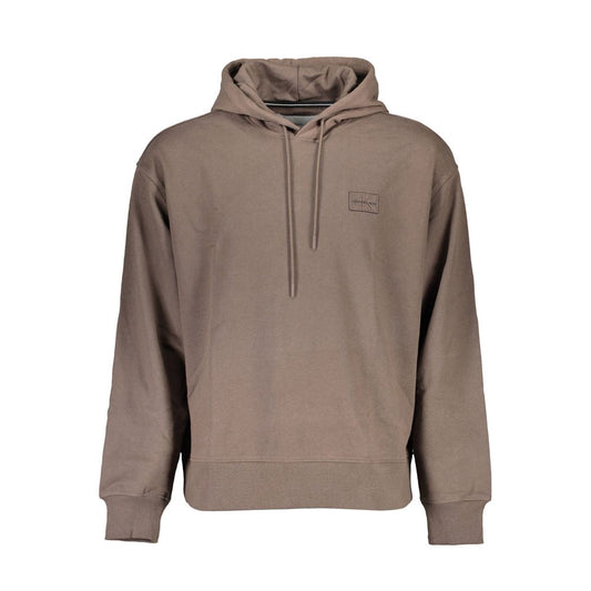 Calvin Klein Brown Cotton Men Sweater $261.00 Calvin Klein Luzworld