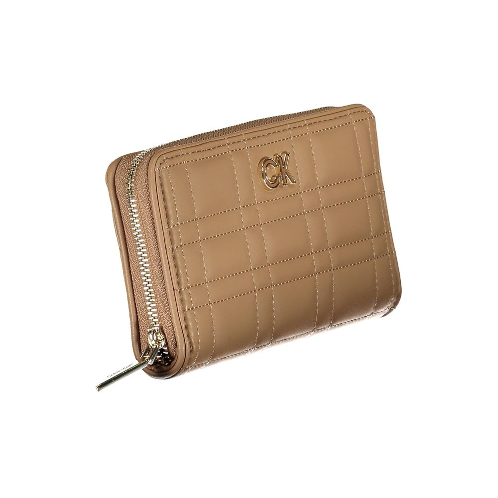 Calvin Klein Beige Polyester Wallet $207.00 Calvin Klein Luzworld