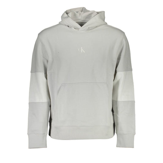 Calvin Klein Gray Cotton Men Sweater $261.00 Calvin Klein Luzworld