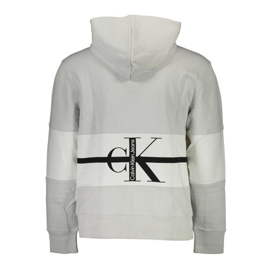 Calvin Klein Gray Cotton Men Sweater $261.00 Calvin Klein Luzworld