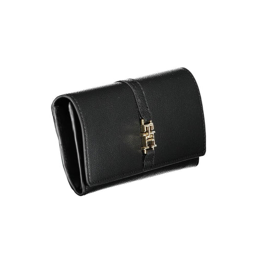 Tommy Hilfiger Black Polyethylene Wallet $212.00 Tommy Hilfiger Luzworld