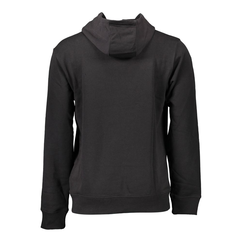 Tommy Hilfiger Black Cotton Men Sweater $250.00 Tommy Hilfiger Luzworld
